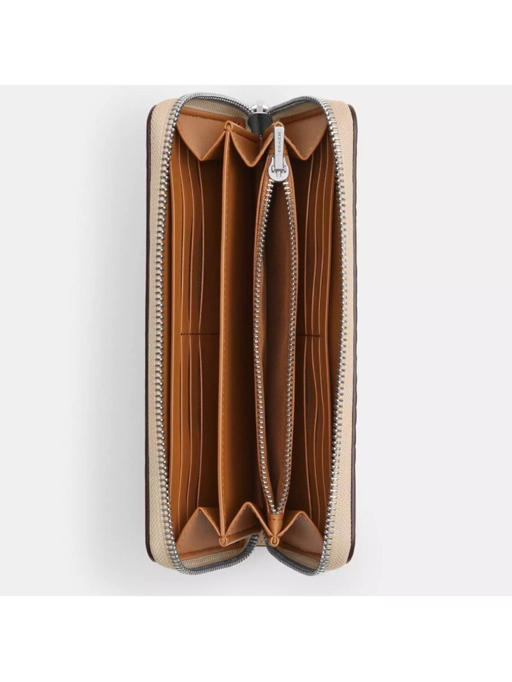 New Coach accordion floral long wallet - Picture 2 of 7